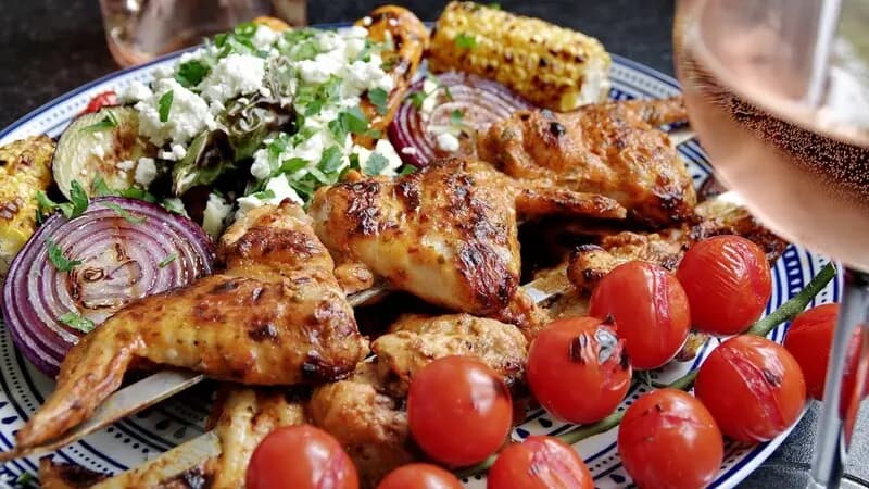 Шашлык из курицы (Крылышки)